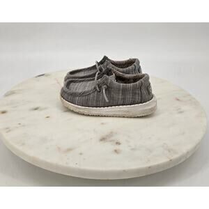 Hey Dude Toddler Wally Shoes – Charcoal Gray